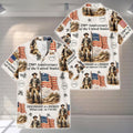 America 250th Anniversary Shirt, Patriotic Independence Day Hawaiian Aloha Shirt