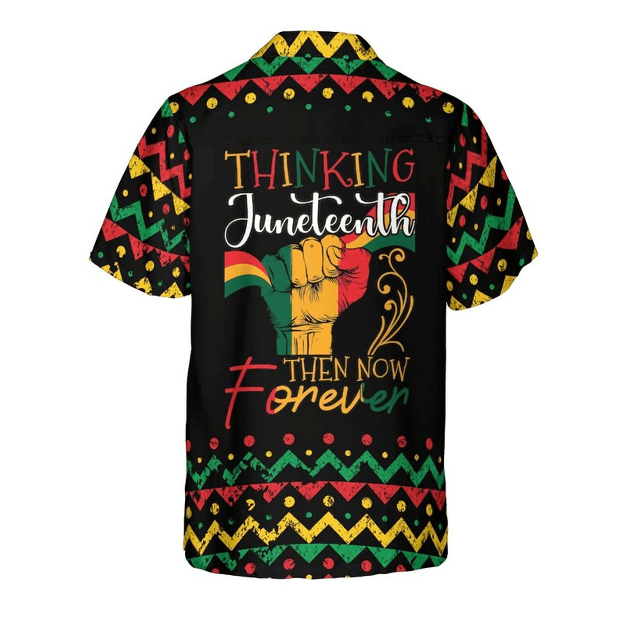 African American Hawaiian Shirt  Tribal Pattern Black Life Aloha Shirt Juneteenth Gift
