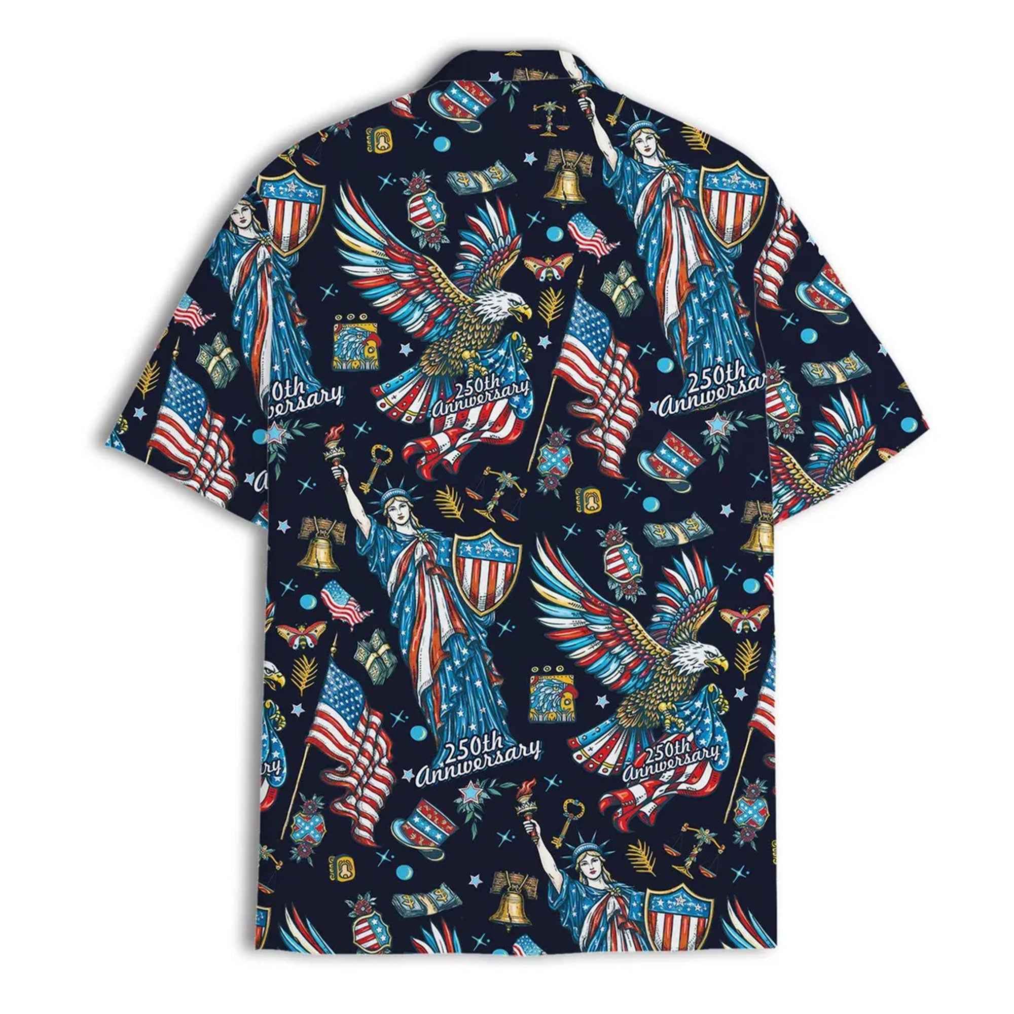 Declaration of Independence Shirt, 250th Anniversary Hawaiian Aloha Shirt