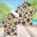 Banana Baseball Hawaiian Shirt for Men Women Youth, Funny Tropical Fruit Sports Shirt, Summer Beach Vacation Button Up, Aloha Short Sleeve Gift